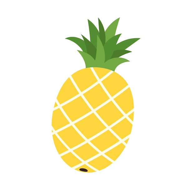 Pineapple Tropical fruit vegetarian vitamin healthy food icon