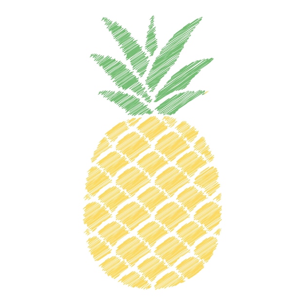 Pineapple Vector