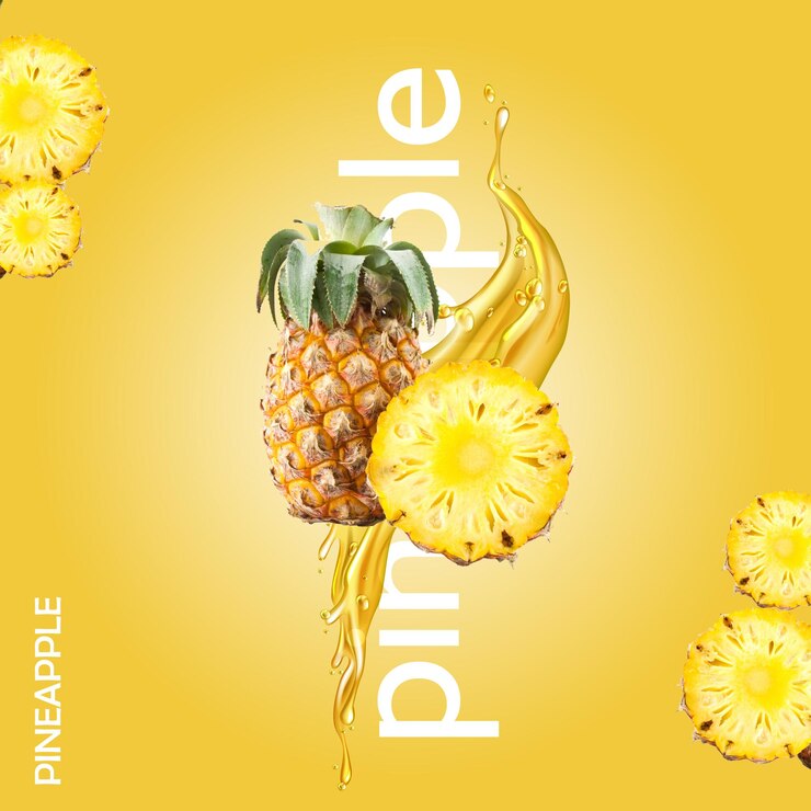 Vector pineapple