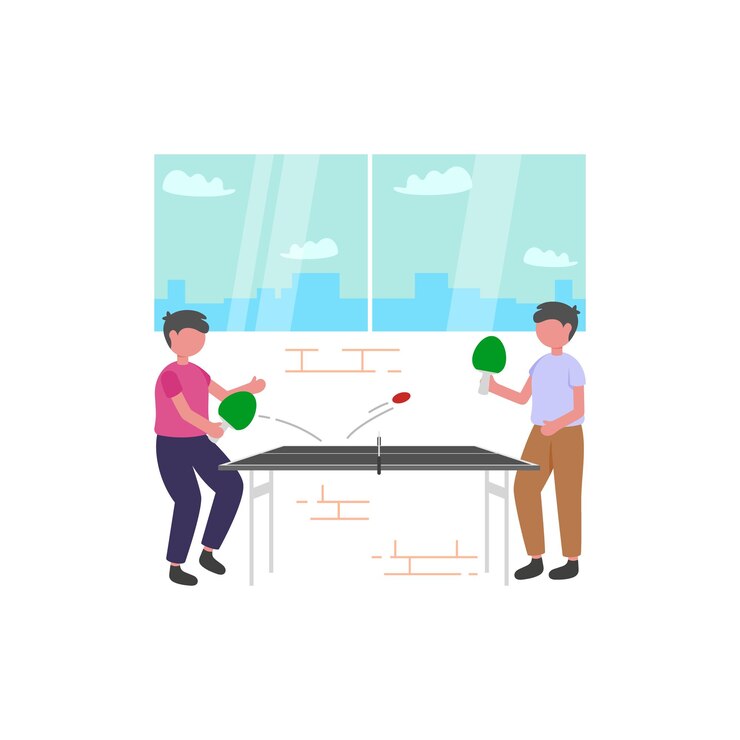 Vector ping pong match