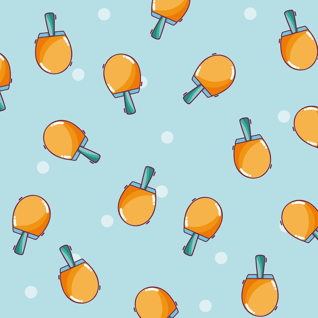 Ping pong rackets pattern background