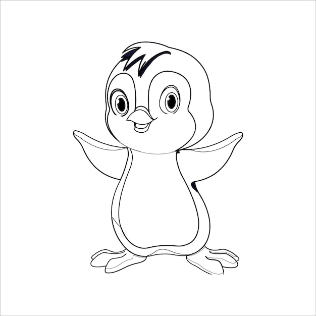 Pinguïn vector gratis