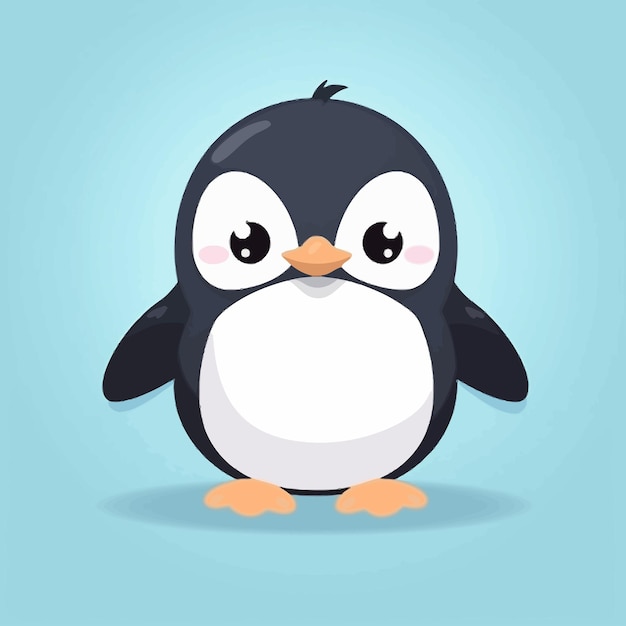 Pinguïn vector schattig