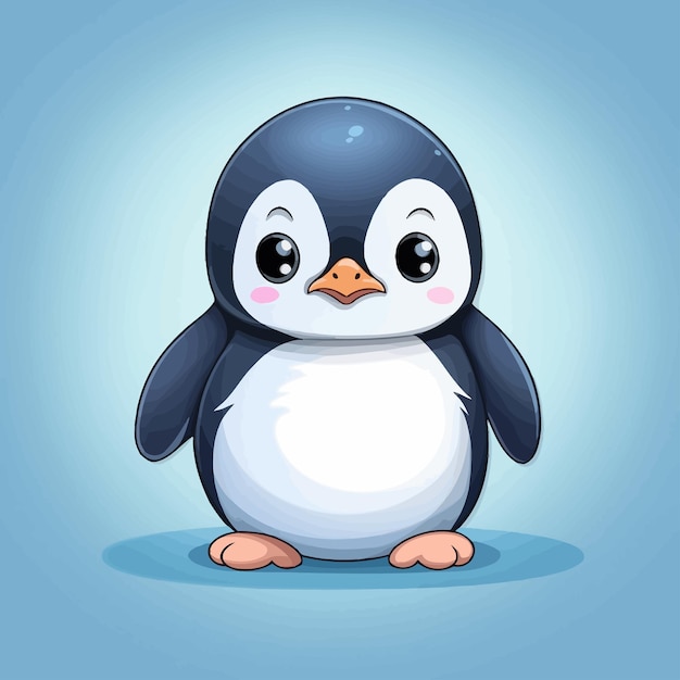 Pinguïn vector schattig