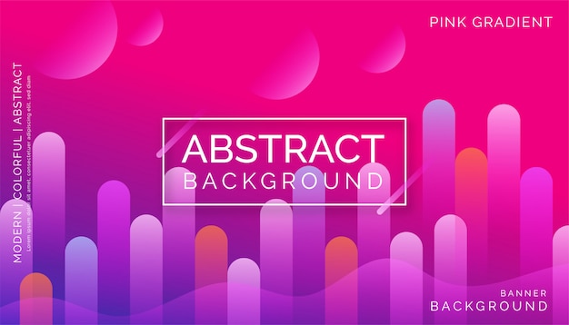 Pink Abstract background, Modern Colorful Dynamic Design