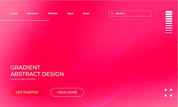 pink abstract blurred pop background template with vector gradient