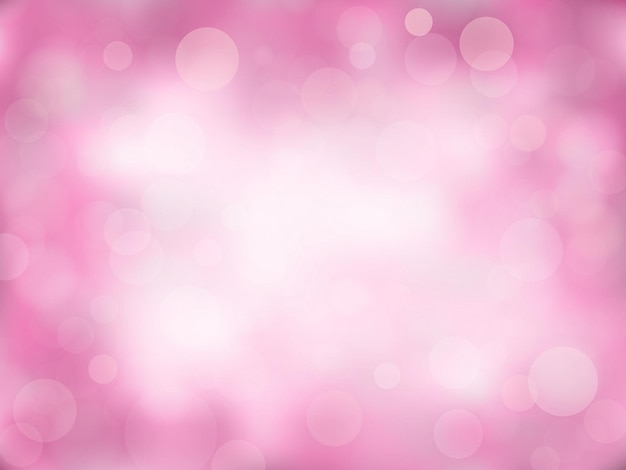 Bokeh astratto rosa