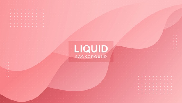 Pink abstract liquid background