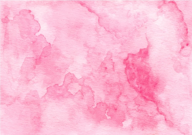 Vector pink abstract texture background with watercolor