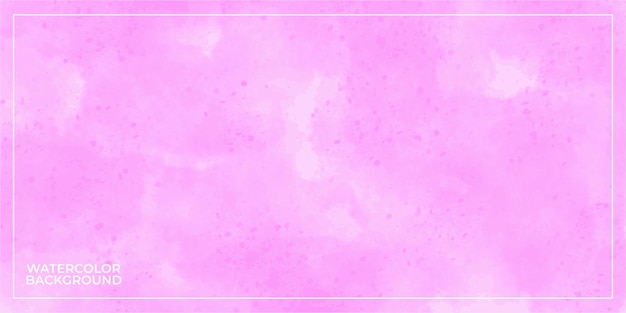 Pink abstract watercolor background vector