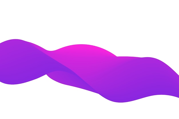 ベクトル ピンクと紫の抽象的な波の背景