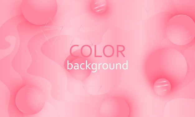 ピンクの背景。化粧品の背景。抽象的な液体パターン。図。流動的なピンクのパターン。