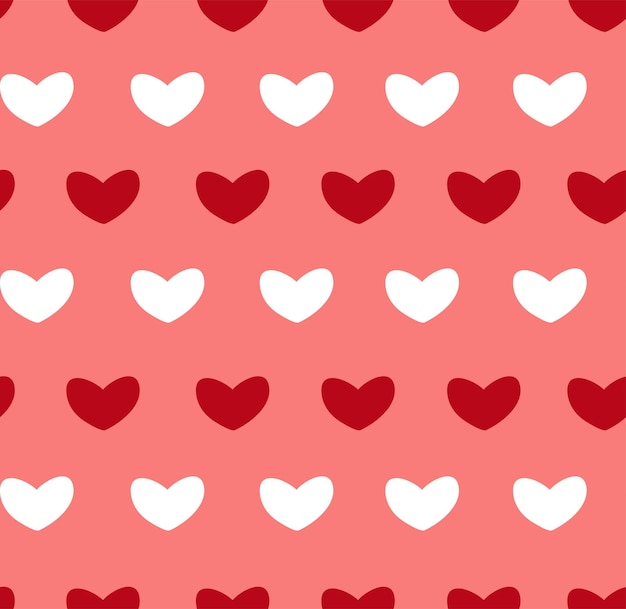 Вектор Розовый фон с сердечками для упаковки подарков