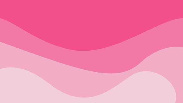 ベクトル ピンクの背景に波状パターン ベクトル