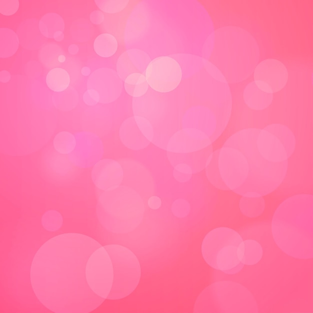 Pink background with bokeh