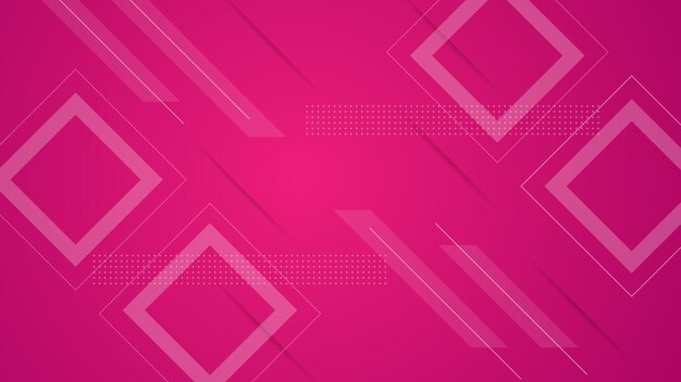 Pink background with a square and a square in the middle