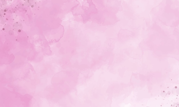 Vector pink background with watercolor grunge texture.