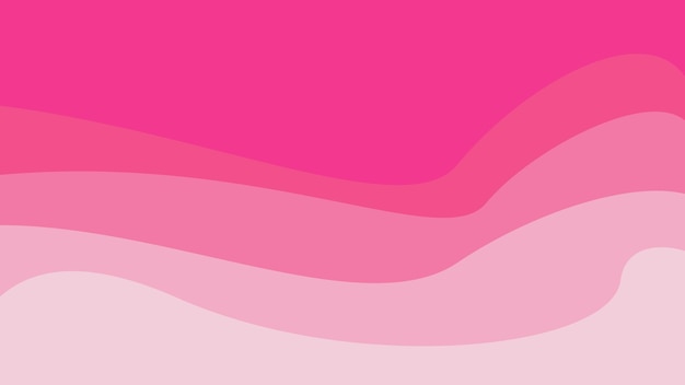 Pink background with a wavy pattern vector