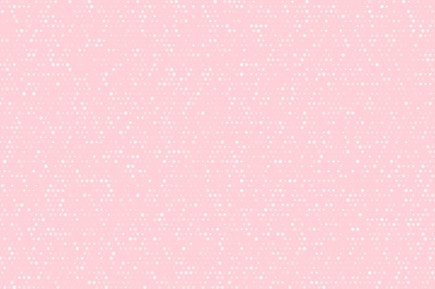 Vector pink background with white dots