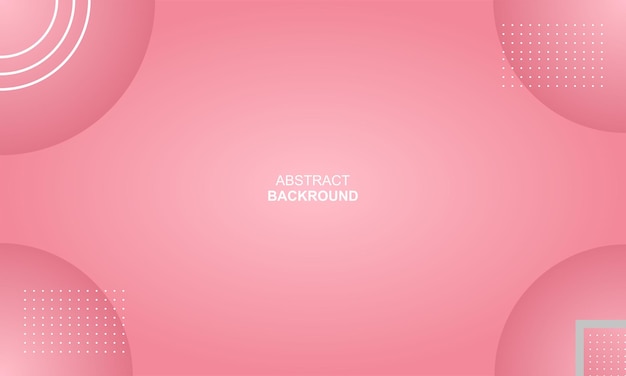 A pink background with a white and pink design that says abstract background.