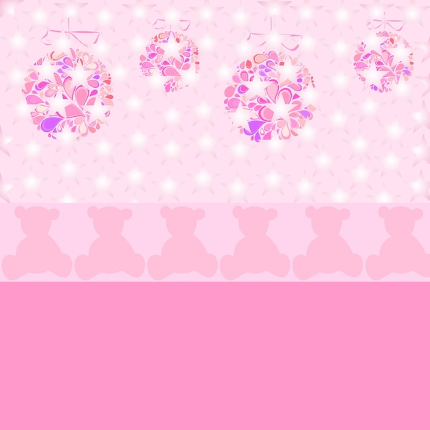 Vector pink background