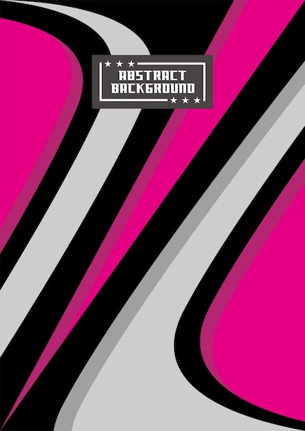 A pink and black poster that says " the word abstract background "