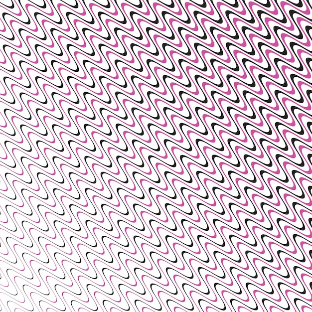 ピンクと黒のストライプのパターンで,下に"z"と書かれています.