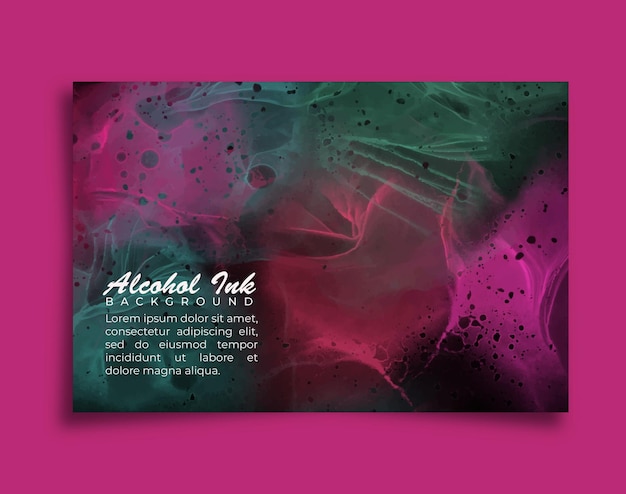 pink and blue alcohol ink watercolor fluid background