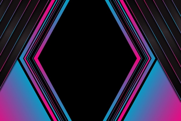 Vector pink blue black abstract background