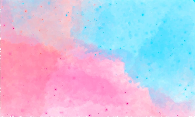 Vector a pink and blue watercolor background with the word love on it