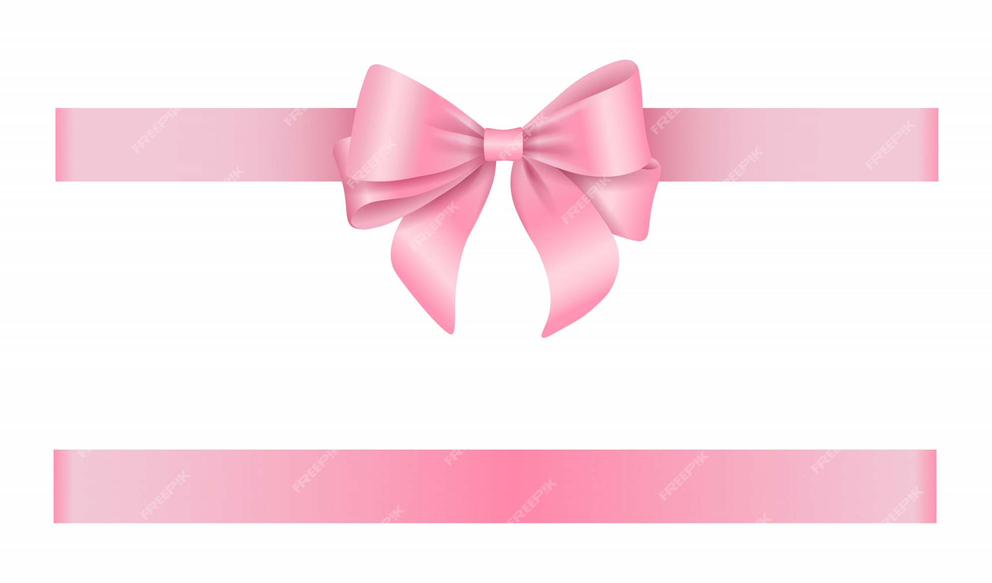 Pink Ribbon Bow PNG Transparent Images Free Download, Vector Files