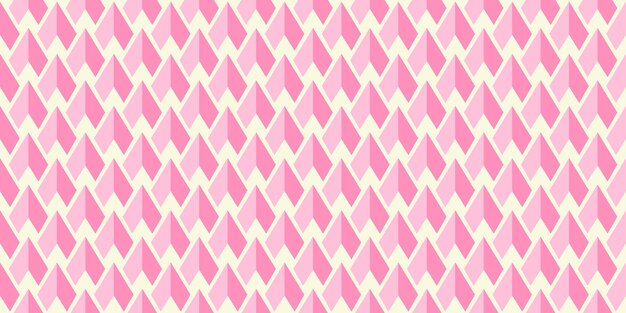 Vector pink christmas tree on a pink background