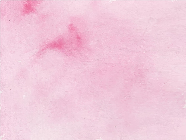 Pink color abstract black watercolor background. It is a hand drawn.