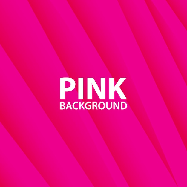 Pink color background premium vector illustration