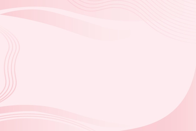 Pink curve abstract background Free Vector