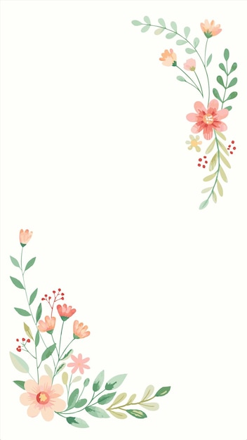  바탕에 분홍색 꽃