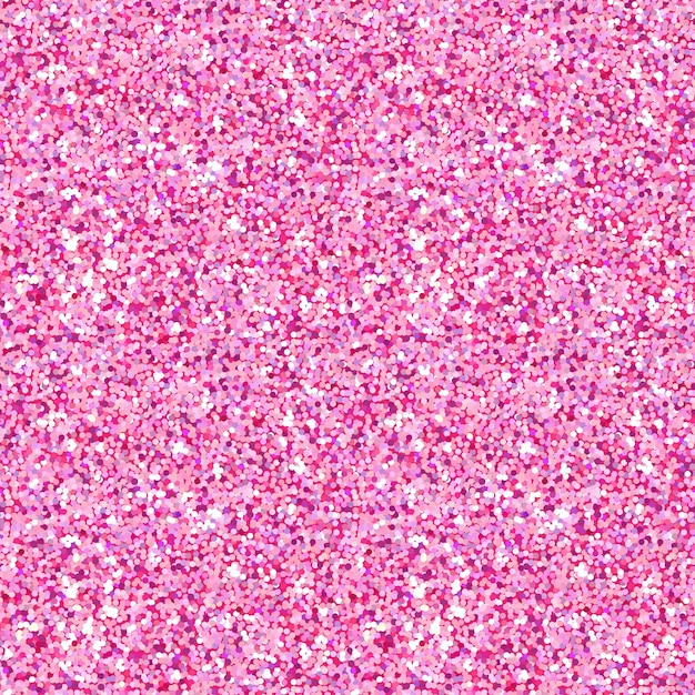 Vector pink glitter background - seamless pattern - in