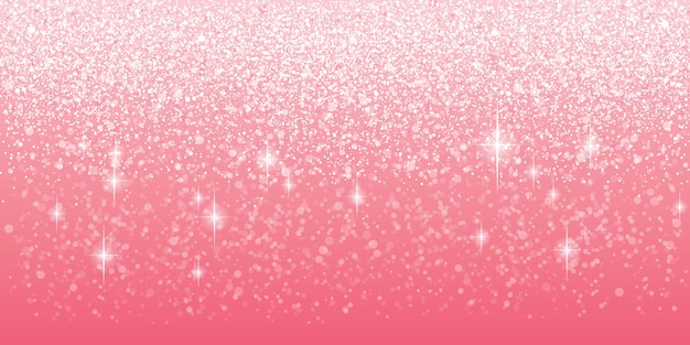 Premium Vector | Pink glitter background