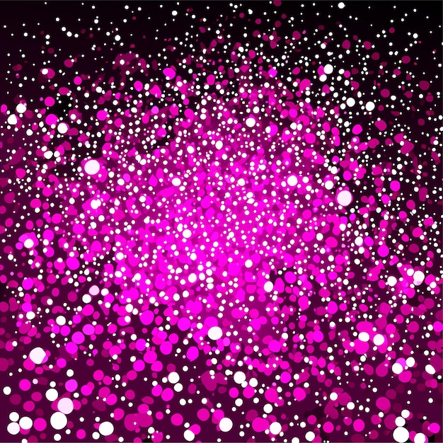 Vector pink glitter background