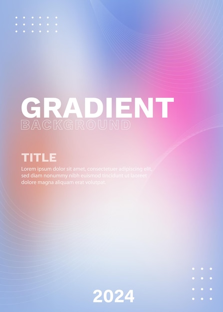 Pink Gradient Blur achtergrond illustratie
