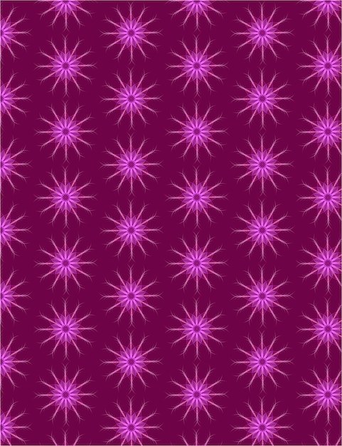 Pink gradient geometric shape flower wireframe pattern design vector on lollipop violet color