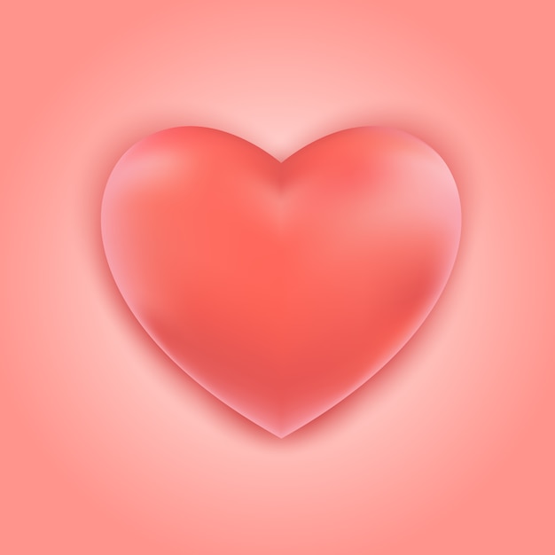 Pink heart background