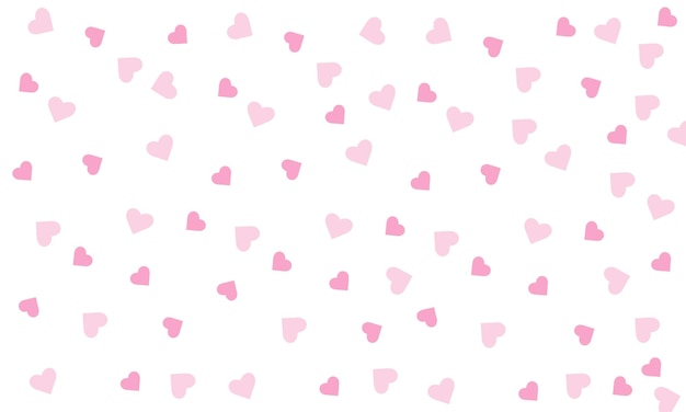 pink hearts background