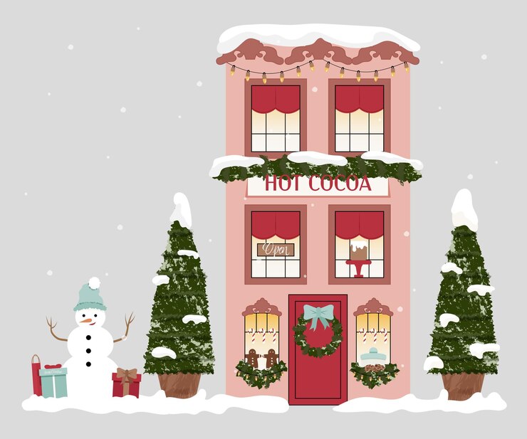 Pink Hot Cocoa Shop