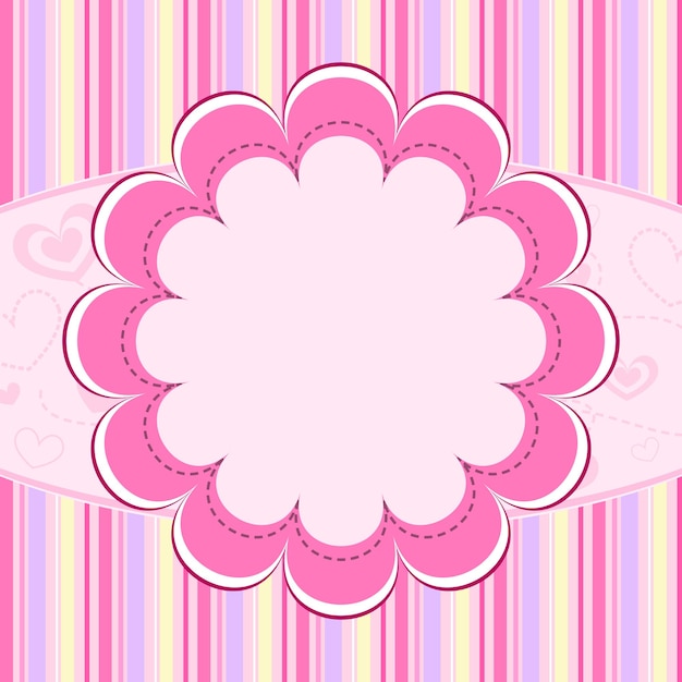 Pink kid background