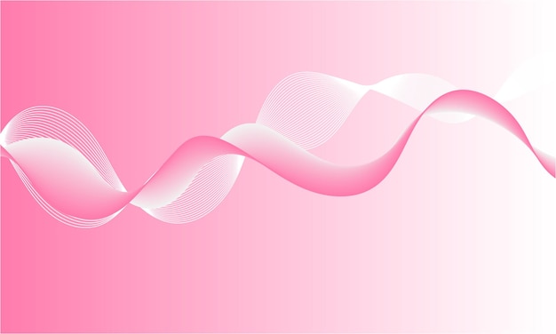 ピンクの背景に白い線を描いたピンクの線