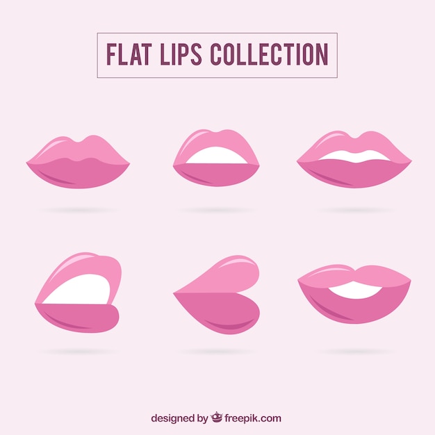 Pink lip collection 