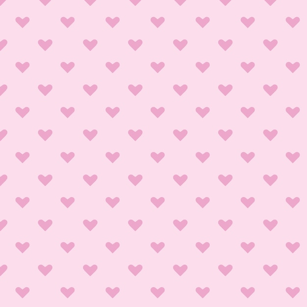 Pink little heart pattern background