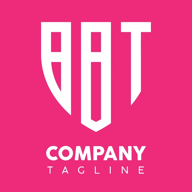 A pink logo for a company called BBT