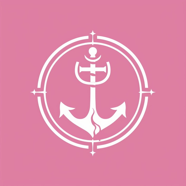 Pink logo design